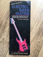 How to play electric bass guitar, Muziek en Instrumenten, Bladmuziek, Gebruikt, Verzenden, Basgitaar, Les of Cursus