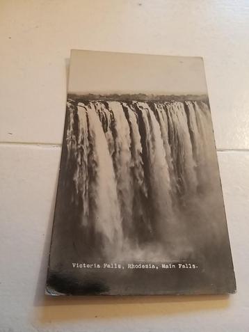 Fotokaart 1923  Victoria Falls Rhodesia beschikbaar voor biedingen