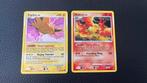 Pokemon majestic dawn moltrew zapdos holo 14/100 10/100, Ophalen of Verzenden, Zo goed als nieuw, Meerdere kaarten
