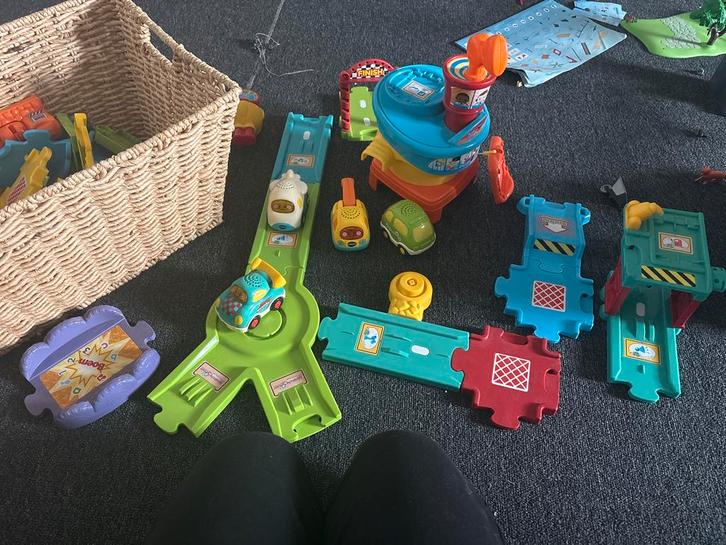 VTech Toet Toet Auto's Speelgoed Set, Kinderen en Baby's, Speelgoed | Overig, Gebruikt, Jongen of Meisje, Ophalen of Verzenden