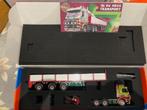 Tekno De Heus; Scania 143 met 3-assige steenoplegger, Hobby en Vrije tijd, Modelauto's | 1:50, Ophalen of Verzenden, Nieuw, Bus of Vrachtwagen