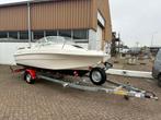 Jeanneau 545 Leader Suzuki DF 90 PK en ZGAN Trailer 1600 KG, Gebruikt, 70 tot 120 pk, Ophalen of Verzenden, 3 tot 6 meter