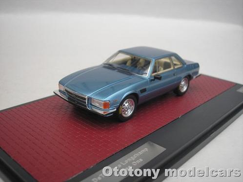 De Tomaso Longchamp Series 1 1972 Blauw 1/43 Matrix, Hobby en Vrije tijd, Modelauto's | 1:43, Nieuw, Auto, Overige merken, Ophalen of Verzenden