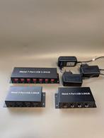 drie stuks Renkforce Metal 4/7-Port USB 3.0HUB, Computers en Software, Ophalen of Verzenden, Zo goed als nieuw, USB-hub, Renkforce