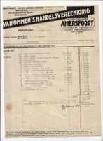 amersfoort 1929  v.ommen  muurhuizen 56  varsselder  ijzer, Overige typen, Verzenden