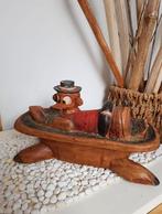 Bijzonder object: Dagobert zwemt in zijn geld, Verzamelen, Ophalen of Verzenden, Donald Duck, Zo goed als nieuw, Beeldje of Figuurtje