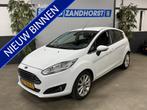 Ford Fiesta 1.0 EcoBoost Titanium (bj 2015), Stof, Gebruikt, Euro 6, Bedrijf