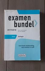 Examenbundel HAVO Biologie 17/18, Ophalen of Verzenden, Zo goed als nieuw, HAVO, Biologie