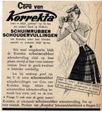 Cora van KORREKTA Schuimrubber Schoudervullingen 1952, Verzenden, Zo goed als nieuw, Overige typen