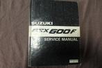 Suzuki GSX600F 1988 Katana motorcycle service manual GSX 600, Ophalen of Verzenden, Suzuki