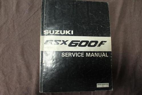 Suzuki GSX600F 1988 Katana motorcycle service manual GSX 600, Motoren, Handleidingen en Instructieboekjes, Suzuki, Ophalen of Verzenden