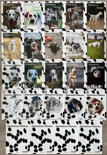 24 x Het Dalmitsch clubblad ( Dalmatische honden) beschikbaar voor biedingen