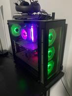 Gaming PC met RGB - Ryzen 7 2700X, RX 590, Ophalen, Gebruikt, HDD, Gaming