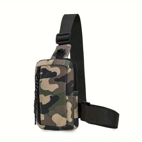 Mooie Esthetische Camouflage Body Sling Bag "ARMY GREEN", Sieraden, Tassen en Uiterlijk, Tassen | Schoudertassen, Nieuw, Verzenden