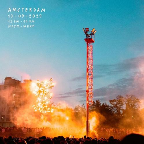 5x Circoloco Amsterdam Tickets 13 september 2025 NDSM-Werf, Tickets en Kaartjes, Evenementen en Festivals, Drie personen of meer