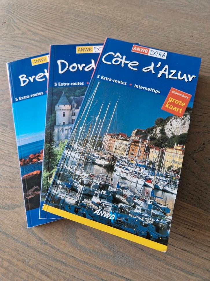 ANWB Reisgidsen Frankrijk - Bretagne, Dordogne, Côte d'Azur, Boeken, Reisgidsen, Zo goed als nieuw, Reisgids of -boek, Europa
