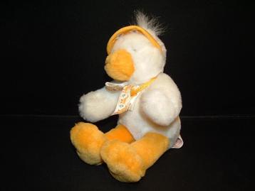 HAPPY HORSE EEND PLUCHE WIT MET PLUCHE KORTHARIGE beschikbaar voor biedingen