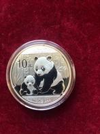1oz zilver China Panda 2012 10 Yuan, Ophalen of Verzenden, Zilver