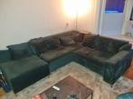 Gratis Groene Hoekbank Meppel, Ophalen, Gebruikt, Hoekbank, Stof