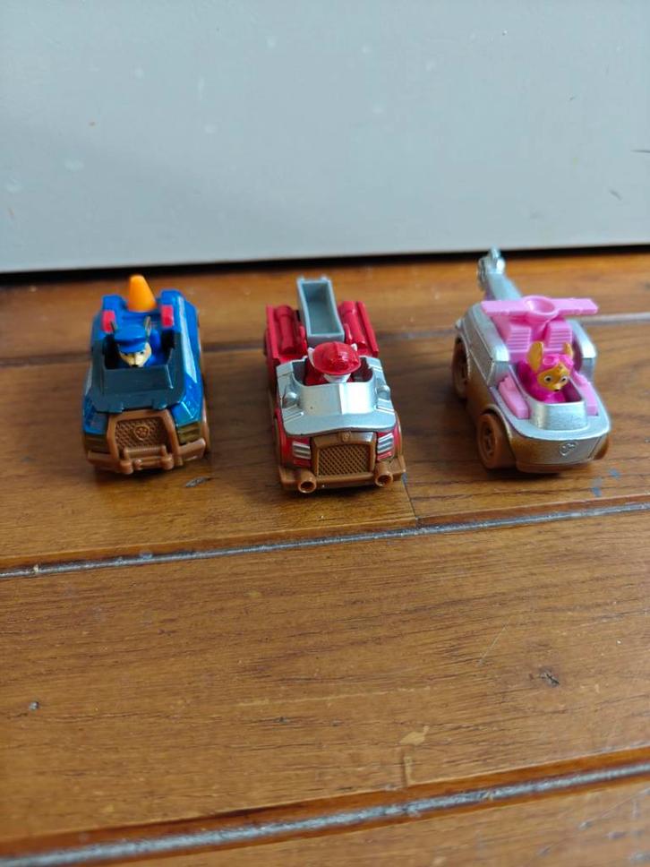 Paw Patrol Voertuigen Set, Kinderen en Baby's, Speelgoed | Speelgoedvoertuigen, Gebruikt, Ophalen of Verzenden