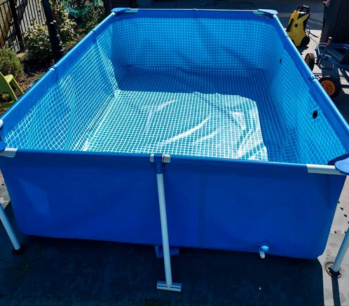 Intex zwembad, Tuin en Terras, Zwembaden, Gebruikt, Minder dan 80 cm, 200 tot 400 cm, Minder dan 200 cm, Rechthoekig, Ophalen