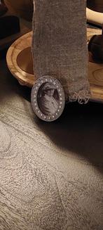 Brocant ovaal fotolijstje foto-lijstje, Ophalen of Verzenden