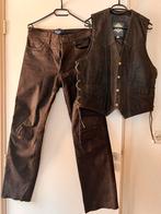 Broek en Gilet, Ophalen, Overige typen, Bruin, Maat 36 (S)