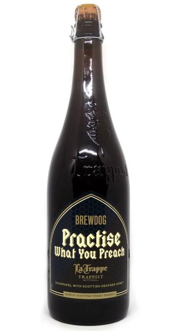 La Trappe x Brewdog Practice What You Preach WHISKY INFUSED beschikbaar voor biedingen