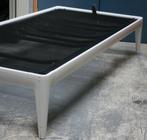 2x Auping Essential Wit 90x200 met verstelbare bodem va €800, Ophalen, Overige materialen, 90 cm, Eenpersoons