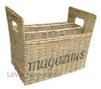 Grote lectuurmand Magazines 3 vaks, Ophalen of Verzenden, Nieuw, Rechthoekig, Riet