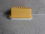 Tupperware Kornuit Botervloot Geel Crème, Huis en Inrichting, Ophalen of Verzenden, Zo goed als nieuw, Crème, Overige typen