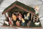 Kerststal met figuren, Diversen, Ophalen, Gebruikt