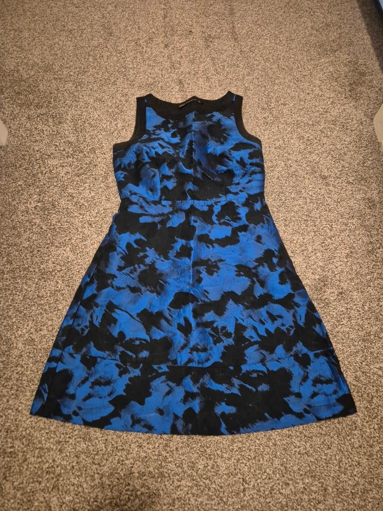 Feestelijk Steps jurkje, maat 34, blauw en zwart, Kleding | Dames, Jurken, Zo goed als nieuw, Steps, Maat 34 (XS) of kleiner, Boven de knie
