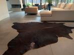 Bruine koeienhuid, Huis en Inrichting, Stoffering | Tapijten en Kleden, Ophalen, Bruin, 50 tot 100 cm, Zo goed als nieuw