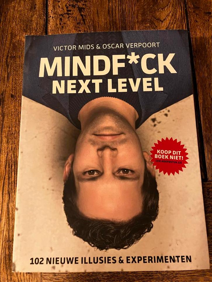 Mindf*ck Next Level - Illusies en Geheimen boek, Boeken, Overige Boeken, Zo goed als nieuw, Ophalen of Verzenden