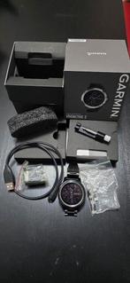 Garmin Smartwatch met extra bandjes en originele doos, Sieraden, Tassen en Uiterlijk, Smartwatches, GPS, Zwart, Garmin, Ophalen of Verzenden