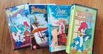 VHS tekenfilms voor de kids, o.a. Babe en Woody Woodpecker., Gebruikt, Tekenfilm, Alle leeftijden, Ophalen of Verzenden