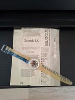 Zeldzaam Swatch horloge Mercedes-Benz Chrysler, Ophalen of Verzenden, Zo goed als nieuw, Auto's