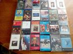 Diverse Titels Muziekcassettes, Cd's en Dvd's, Cassettebandjes, Pop, Met bewaardoos, rek of koffer, Gebruikt, 26 bandjes of meer