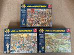 Jan van Haasteren Puzzels - 3 stuks, Ophalen, 500 t/m 1500 stukjes, Gebruikt, Legpuzzel