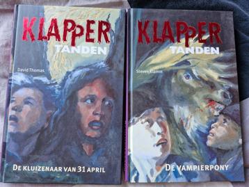 Klappertanden griezelboeken (2x) beschikbaar voor biedingen