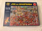 Jumbo Jan van Haasteren La Tomatina Puzzel 1000 stukjes, Ophalen of Verzenden, 500 t/m 1500 stukjes, Zo goed als nieuw, Legpuzzel