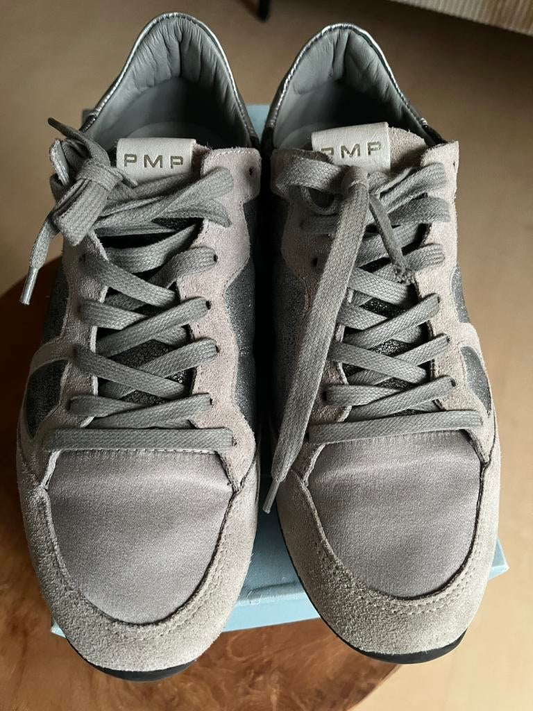 PHILIPPE MODEL sneakers grijs NWprijs was 250,- nu 49,-, Kleding | Dames, Schoenen, Zo goed als nieuw, Sneakers of Gympen, Grijs