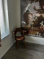 Prachtig oude kerkstoel, Huis en Inrichting, Stoelen, Ophalen, Gebruikt, Bruin, Eén