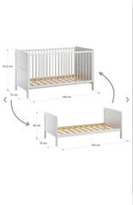 Petite Amelie Meegroeibed 140x70 + Aerosleep, Ophalen, Zo goed als nieuw, Ledikant