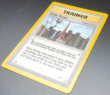 Pokémon Kaart Neo Destiny Radio Tower 95/105 NDE 95 beschikbaar voor biedingen
