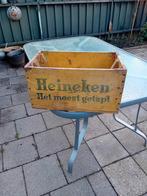 Houten heineken krat 1964, Verzamelen, Biermerken, Heineken, Gebruikt, Ophalen of Verzenden