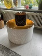 Lampenkap nymo ikea wit en zwart, Huis en Inrichting, Ophalen, Gebruikt, Wit, Rond
