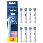 Oral-B Sensitive Clean Opzetborstels gevoelige tanden 8-pack, Nieuw, Ophalen of Verzenden, Opzetborstel