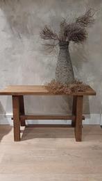 Landelijk bankje/teak 80cm, Ophalen, Het-lavendeltje, Nieuw, Baarlo